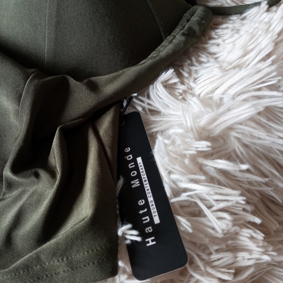 Haute Monde Bustier crop top - Picture 4 of 7